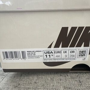 Size W11.5/M 10 - Travis Scott x Air Jordan 1 Retro OG SP Low Canary Yellow